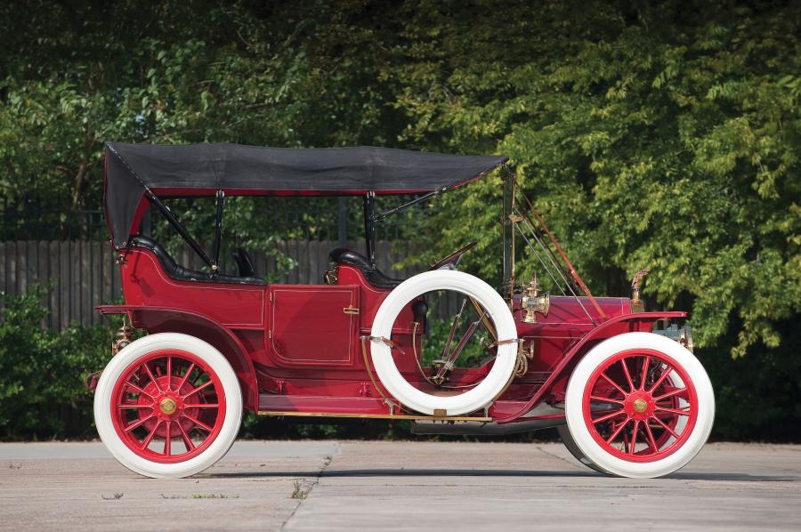  Thomas Flyer 7-passenger Touring (L-6-40) 1909 года  (фото 27 из 38)